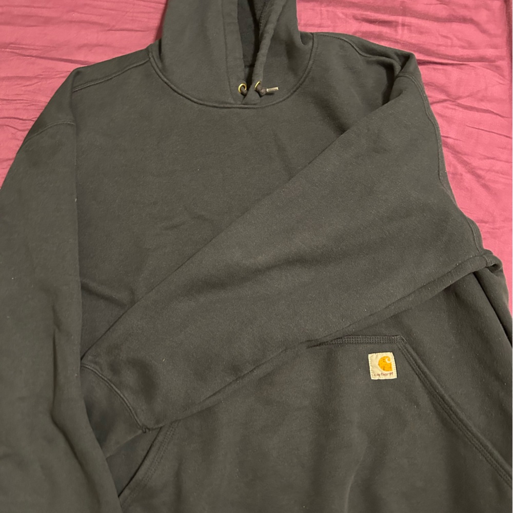 Carhartt hoodie sweatshirt.